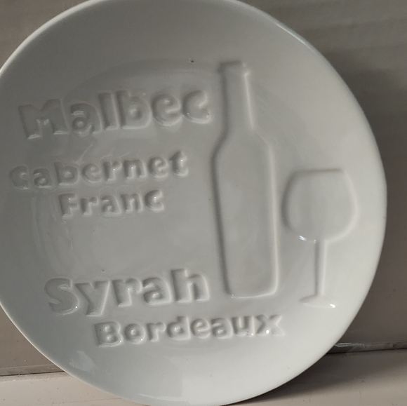 Cordon Bleu Wine Appetizer Plates NEW - Picture 4 of 7